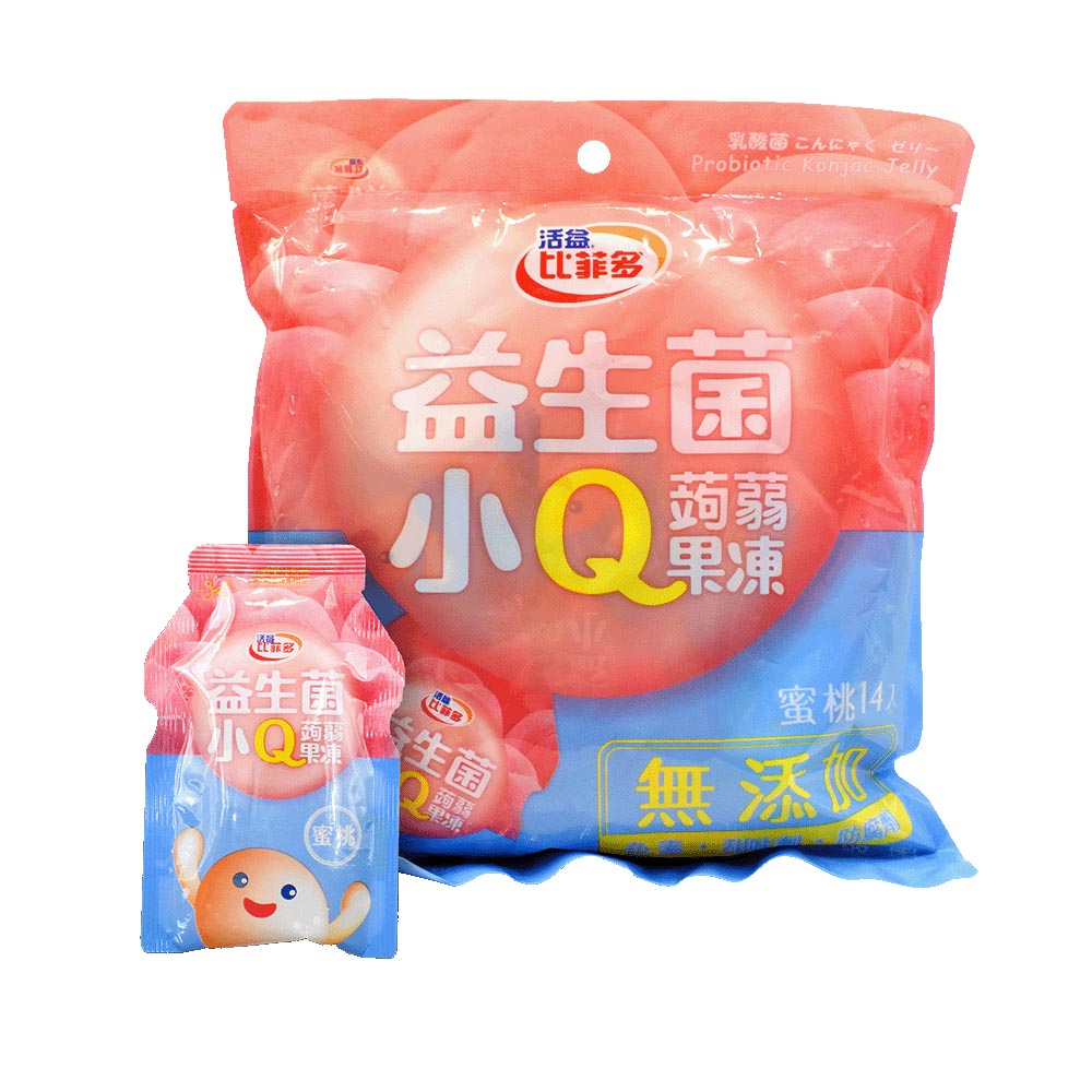 Bifido - Peach Flavor Small Q Jelly