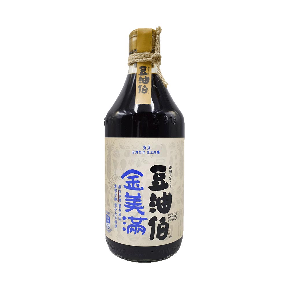 豆油伯 - 無糖金美滿釀造醬油