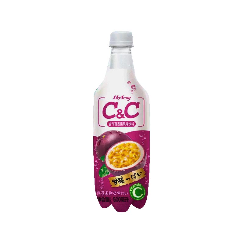 黑松 - C&C百香果風味氣泡飲