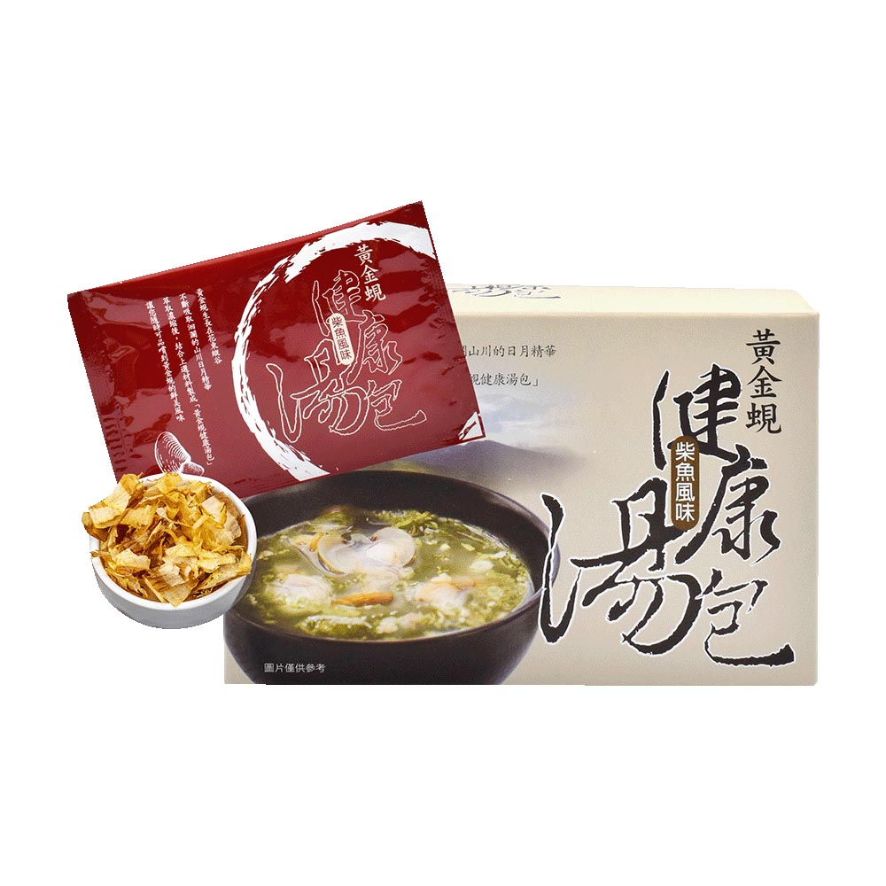 Li-Chuan Aquafarm - Clam Soup Powder with Bonito Flavor 【10 pack】