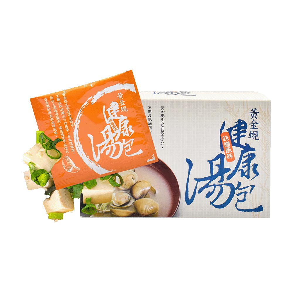 Li-Chuan Aquafarm - Clam Soup Powder with Miso Flavor 【10 pack】