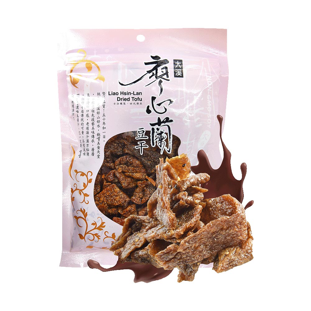 Liao Hsin-Lan - Non-GMO Dried Tofu 【Barbecue Sauce】