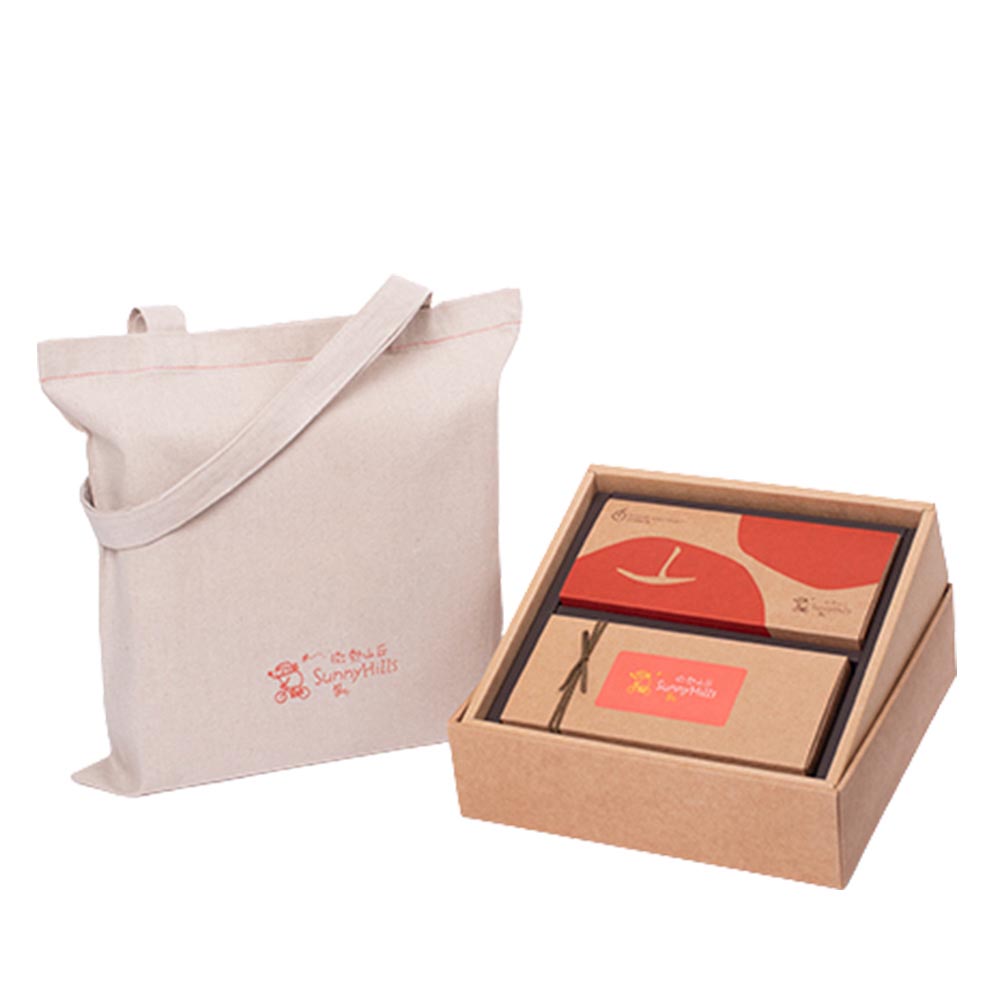 Sunny Hills - Pineapple Cake &amp Apple cake Gift Box 【5 pcs of each】