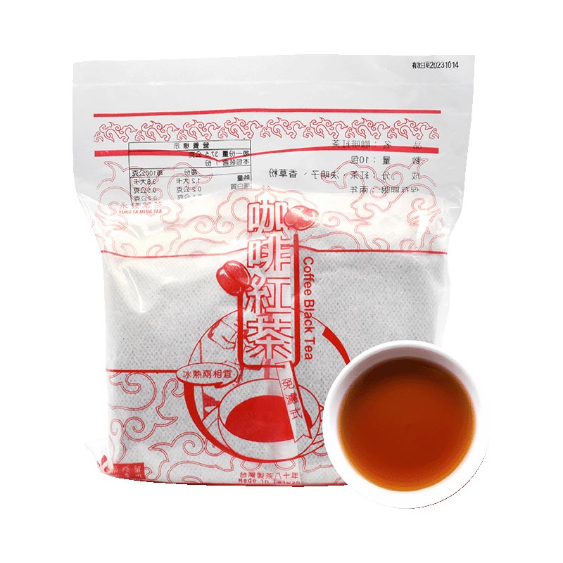 Yung Fa Ming Tea - Coffee Black Tea 【10 pcs】